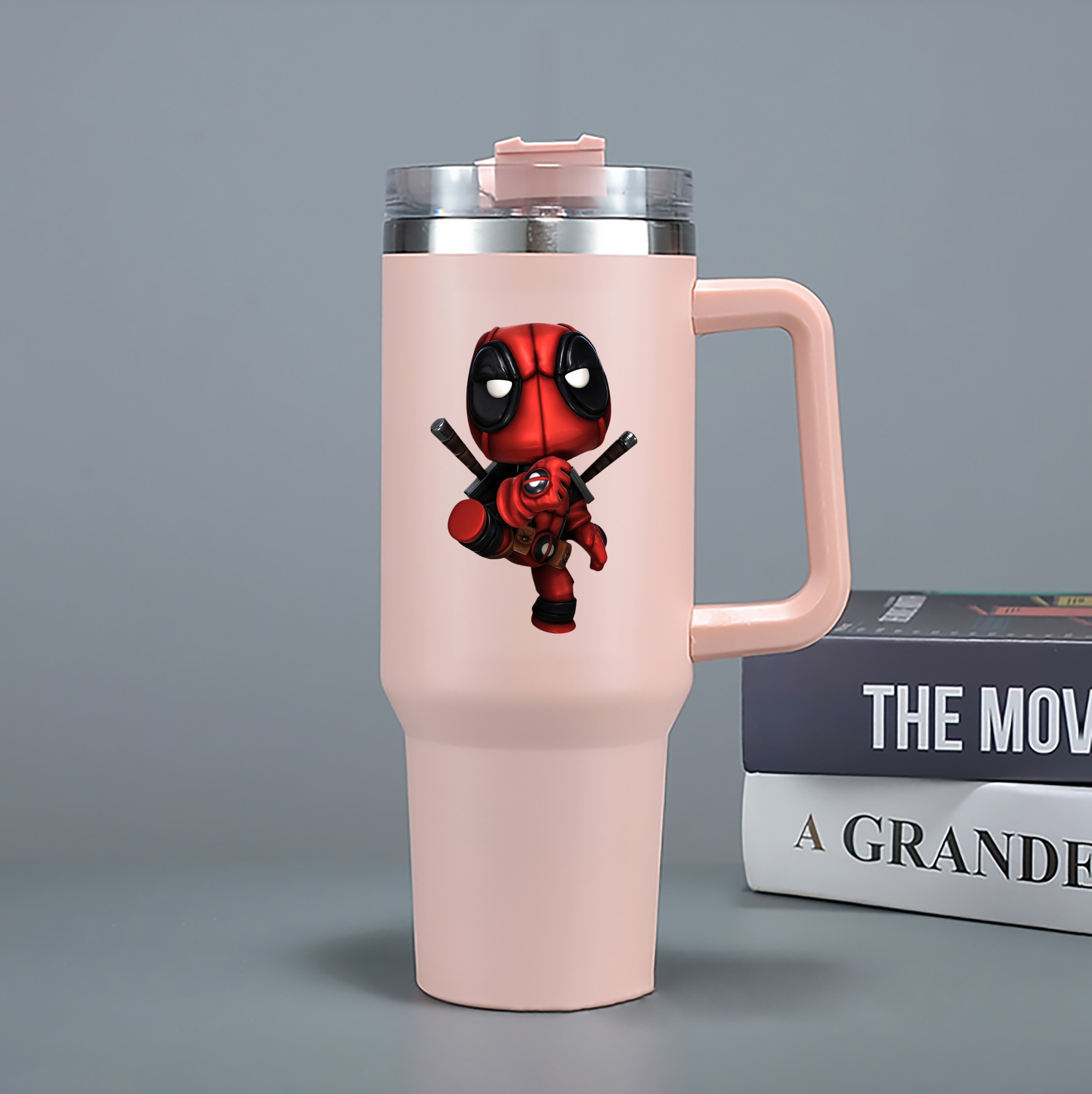 （画像用） Deadpool デッドプール 1200mL車用タンブラー（カラープリント）